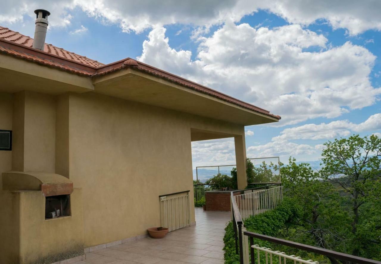 Le Vigne - Villa Overlooking Etna Adrano Екстериор снимка