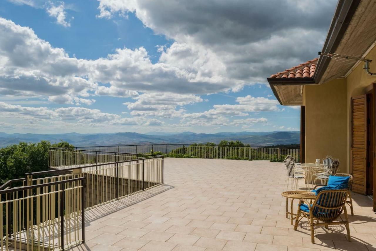 Le Vigne - Villa Overlooking Etna Adrano Екстериор снимка